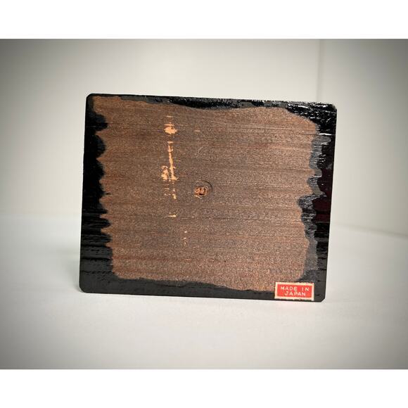 Geisha Doll Figurine - Glass Eyes, Silk Kimono, Japan - 9.5 inch 60’s souvenir - Picture 5 of 5